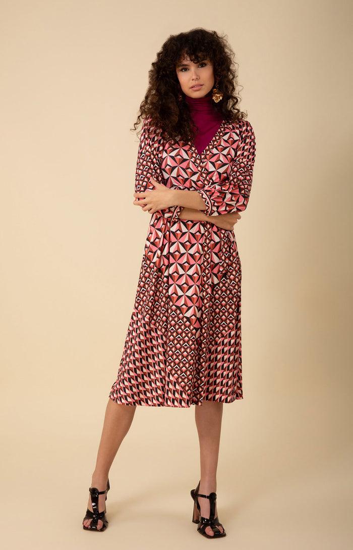 Hale Bob Anaya Wrap Dress