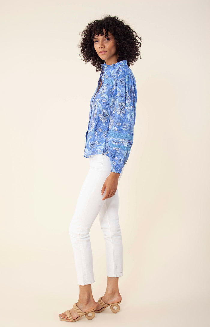 Hale Bob Angelina Linen Top