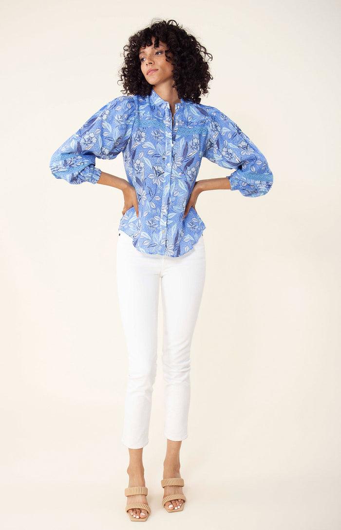 hale bob Angelina Linen Top