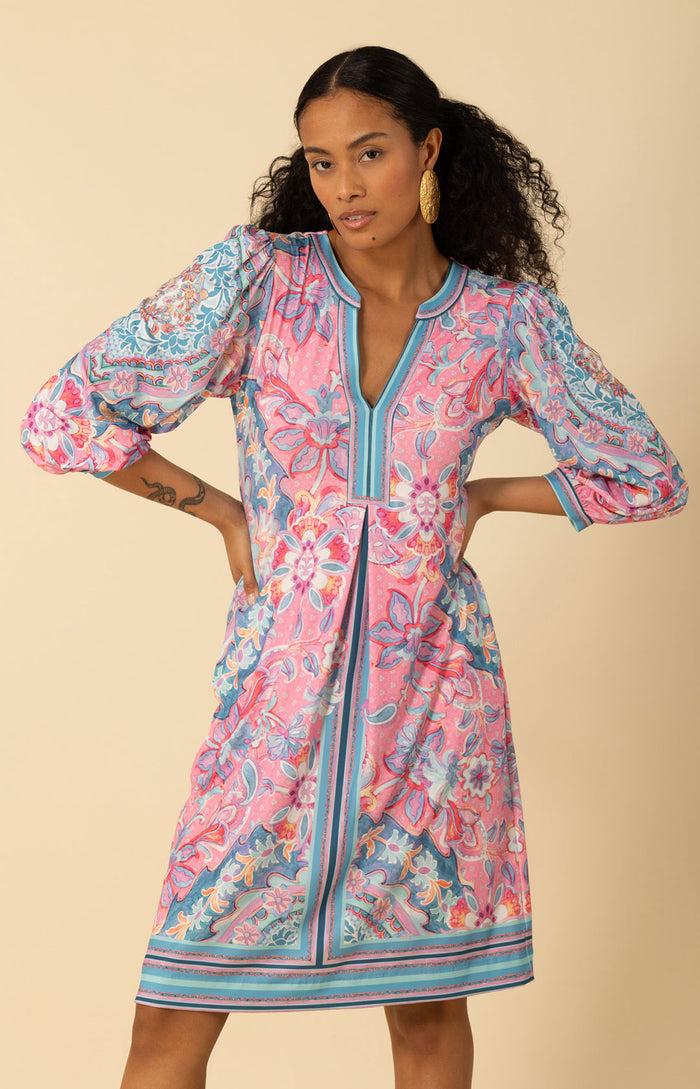 Hale Bob Anne Jersey Midi Dress