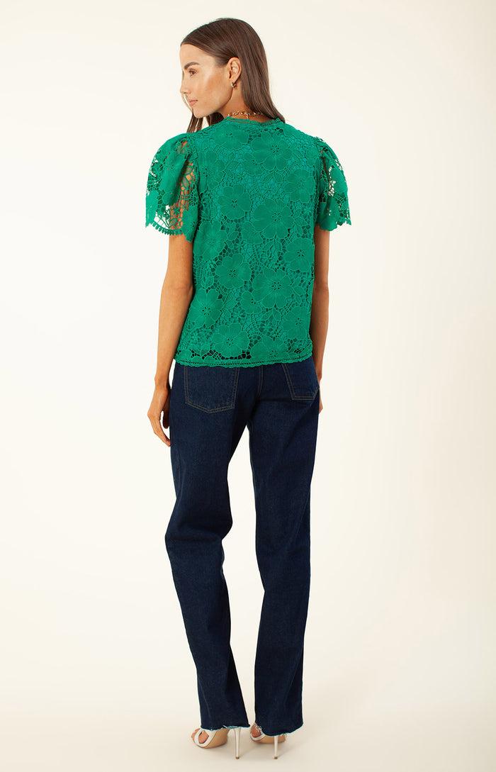 Hale Bob Aria Lace Top