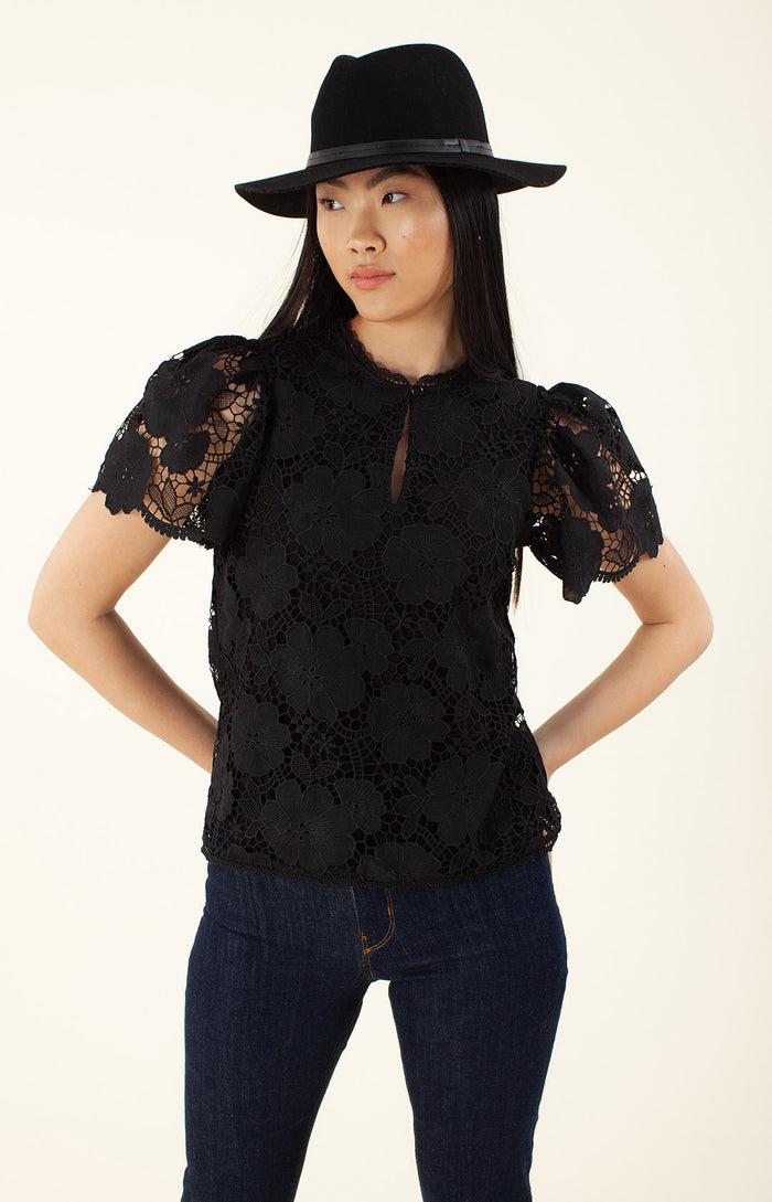 Hale Bob Aria Lace Top