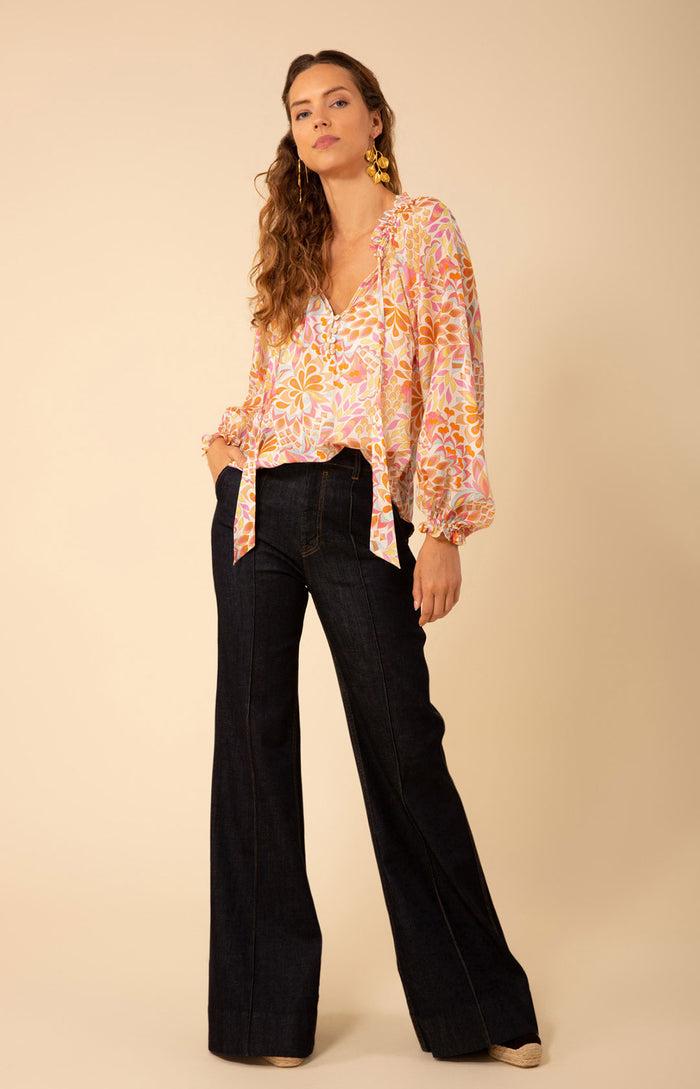 Hale Bob Ariel Voile Top