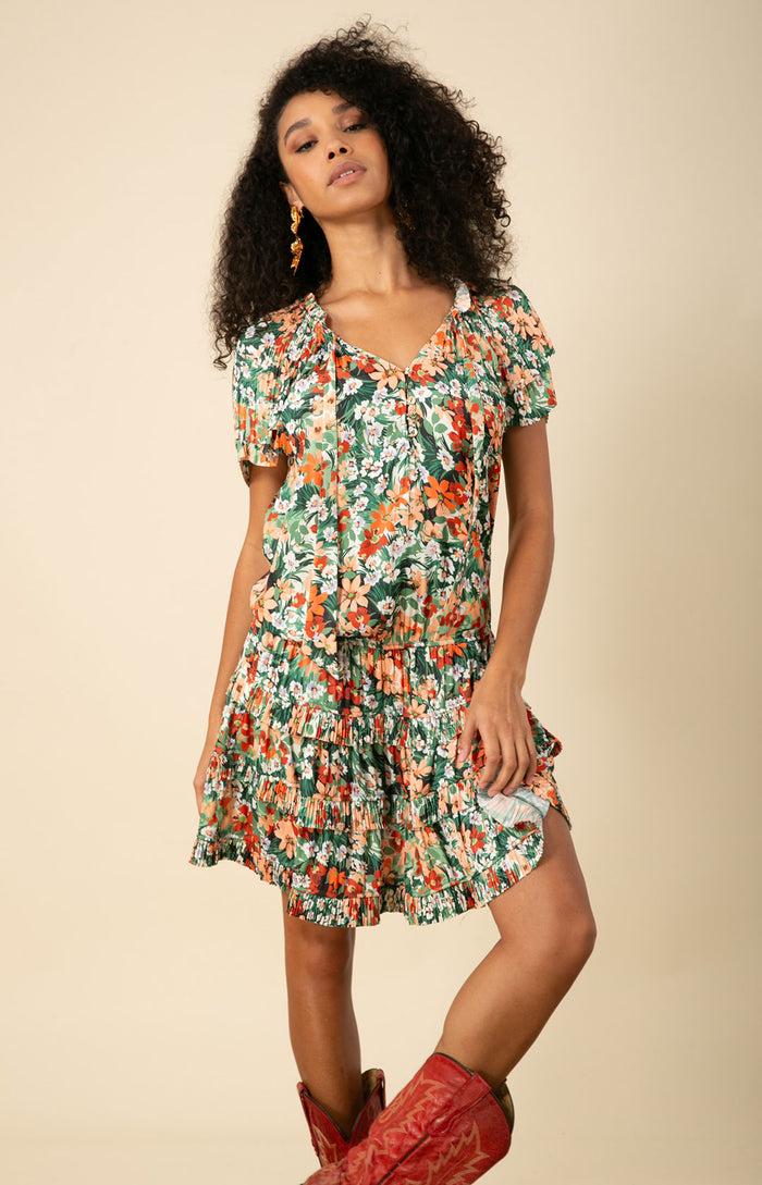 Hale Bob Ariyah Drop Waist Dress