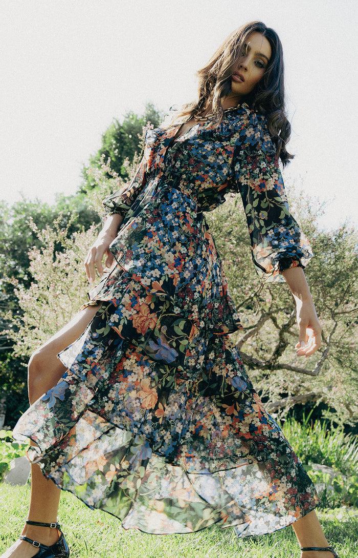 hale bob Astrid Tiered Dress