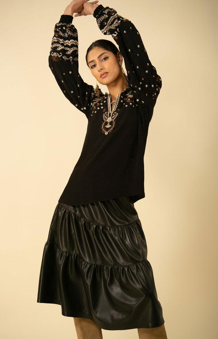 hale bob Avery Midi Length Skirt