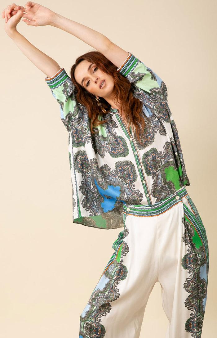 Hale Bob Avianna Twill Top