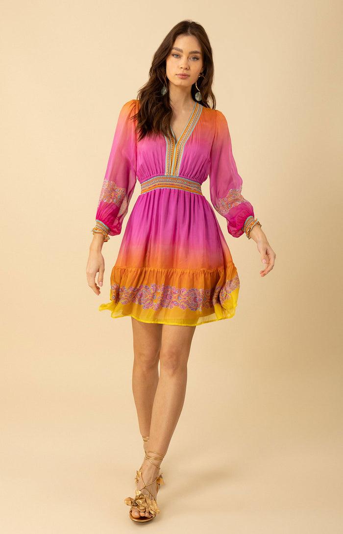 hale bob Ayla Chiffon Dress