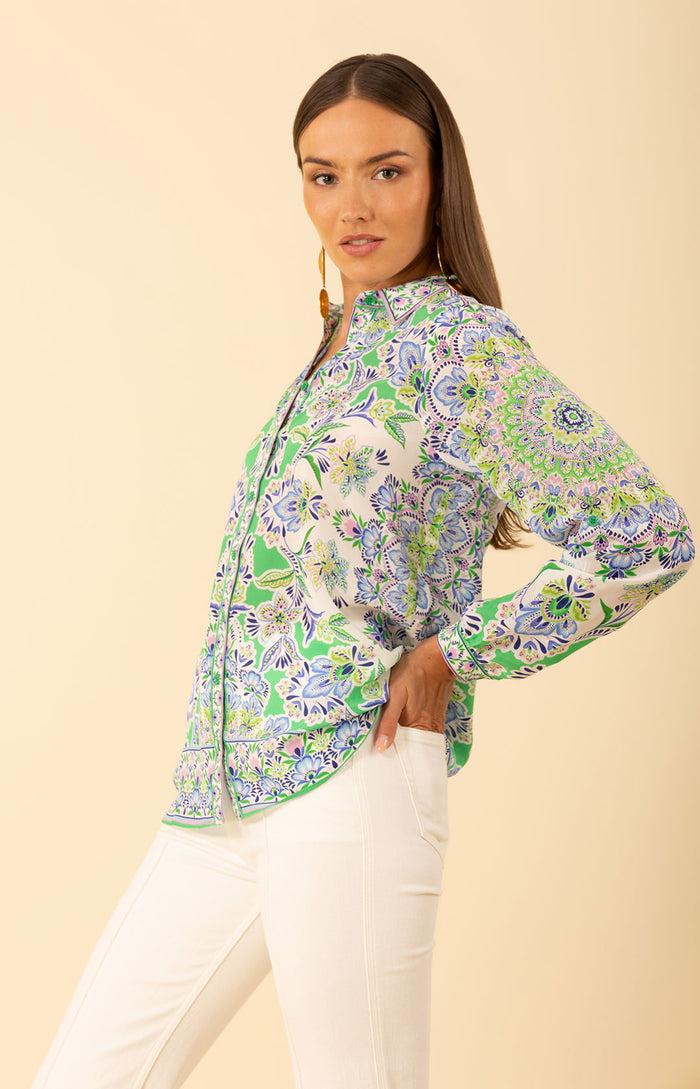 Hale Bob Azariah Silk Top