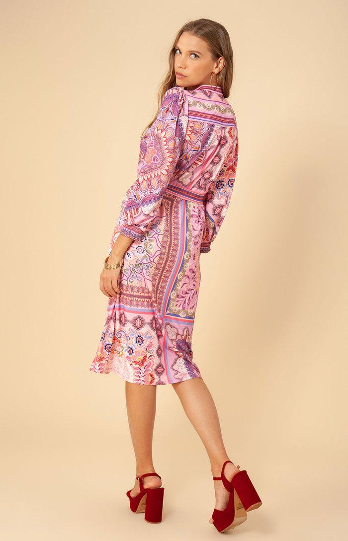 Hale Bob Belina Jersey Midi Dress