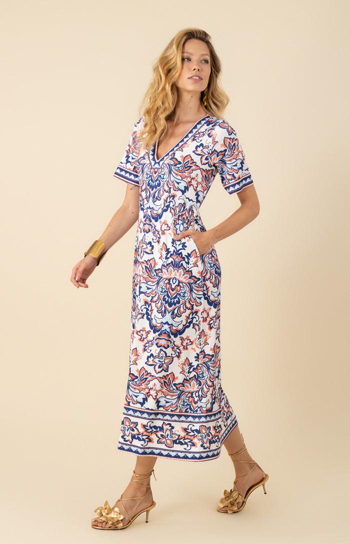 hale bob Bethany Jersey Maxi Dress