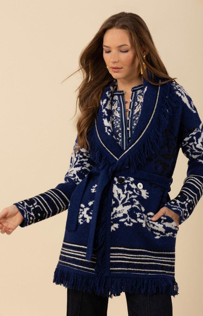 Hale Bob Bonnie Jacquard Sweater