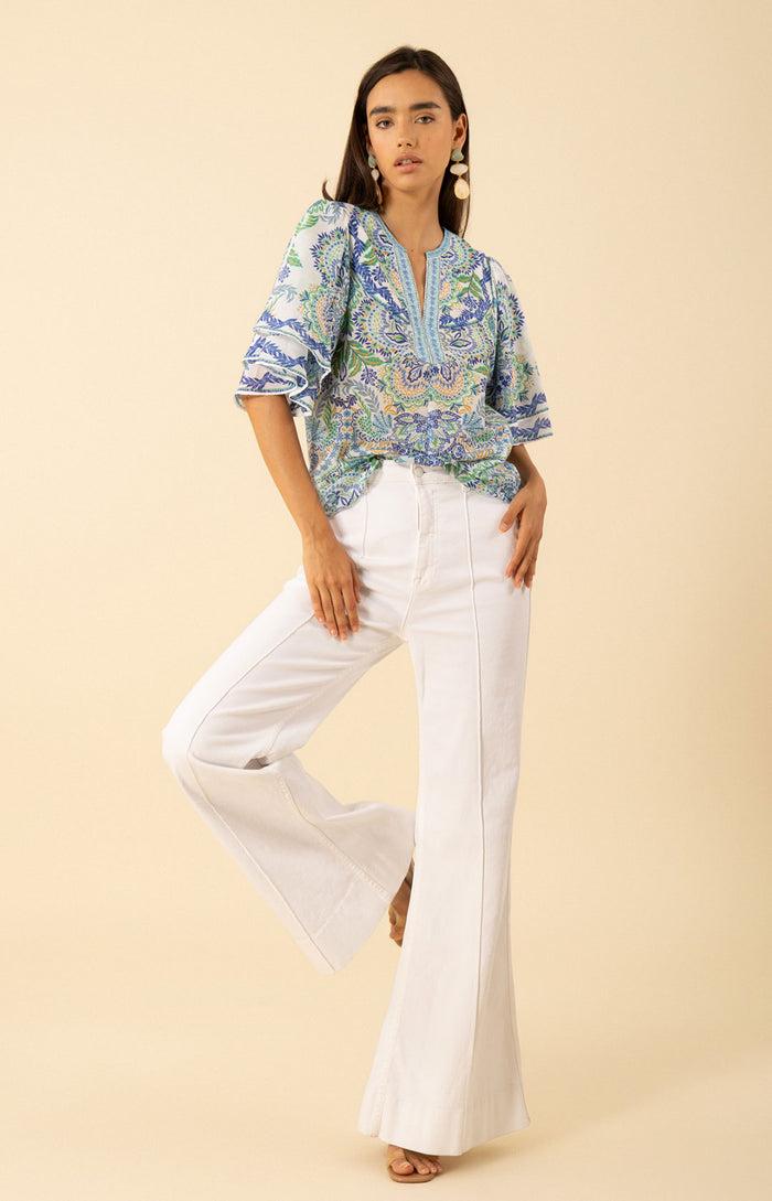 Hale Bob Braelyn Voile Top