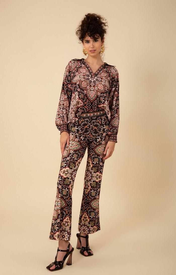 Hale Bob Braelynn Silk Top