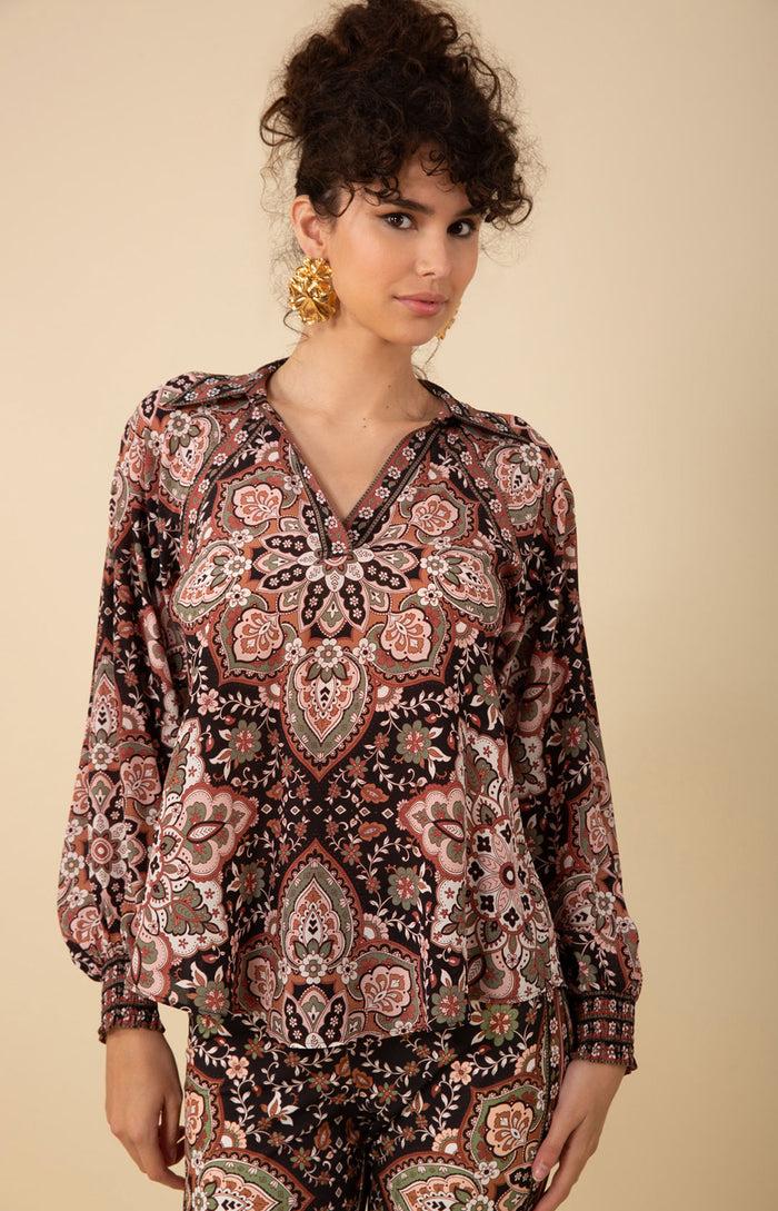 hale bob Braelynn Silk Top