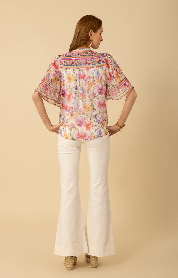 Hale Bob Briana Chiffon Top