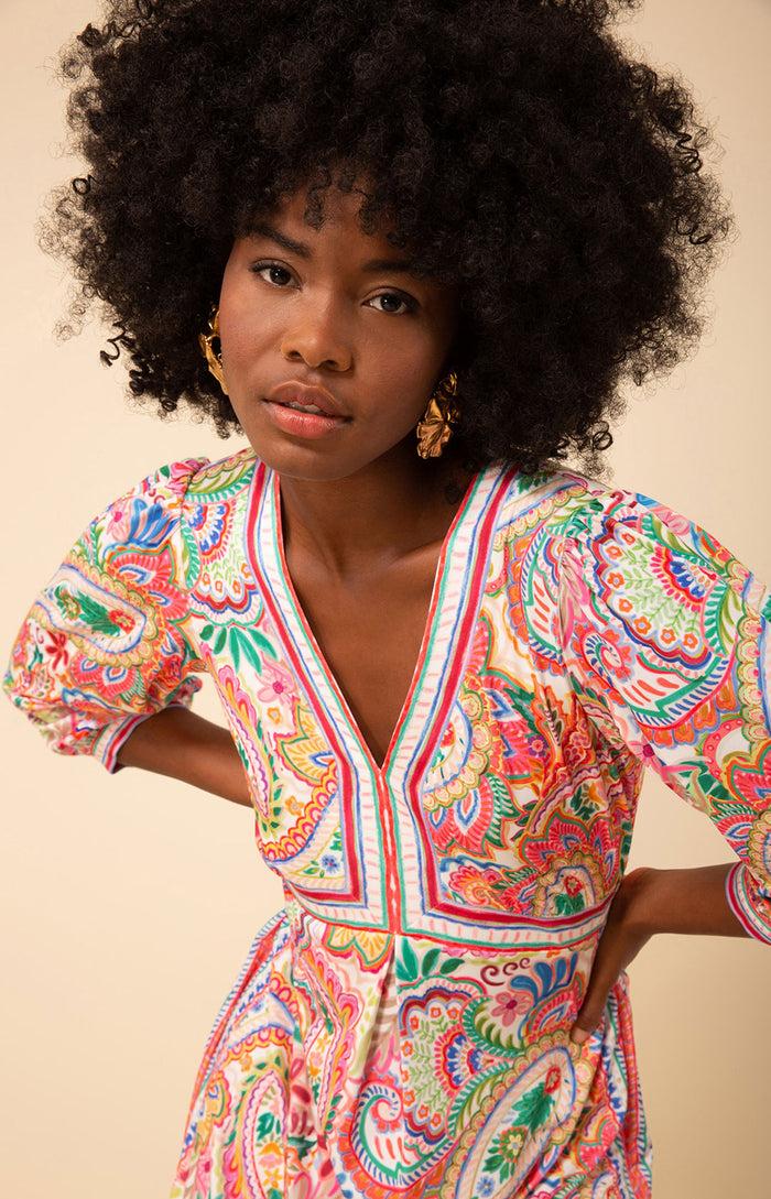 Hale Bob Brianna Jersey Midi Dress