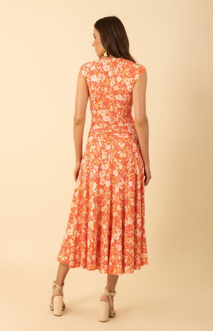 Hale Bob Brynn Shirred Jersey Dress