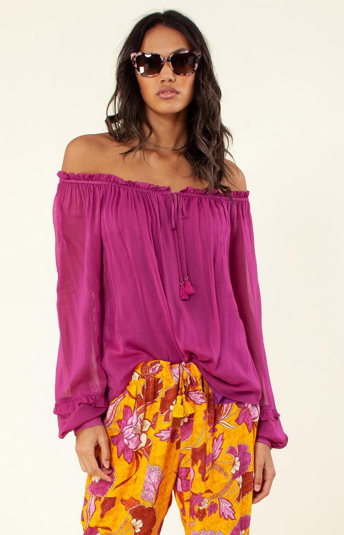 Hale Bob Candice Solid Top