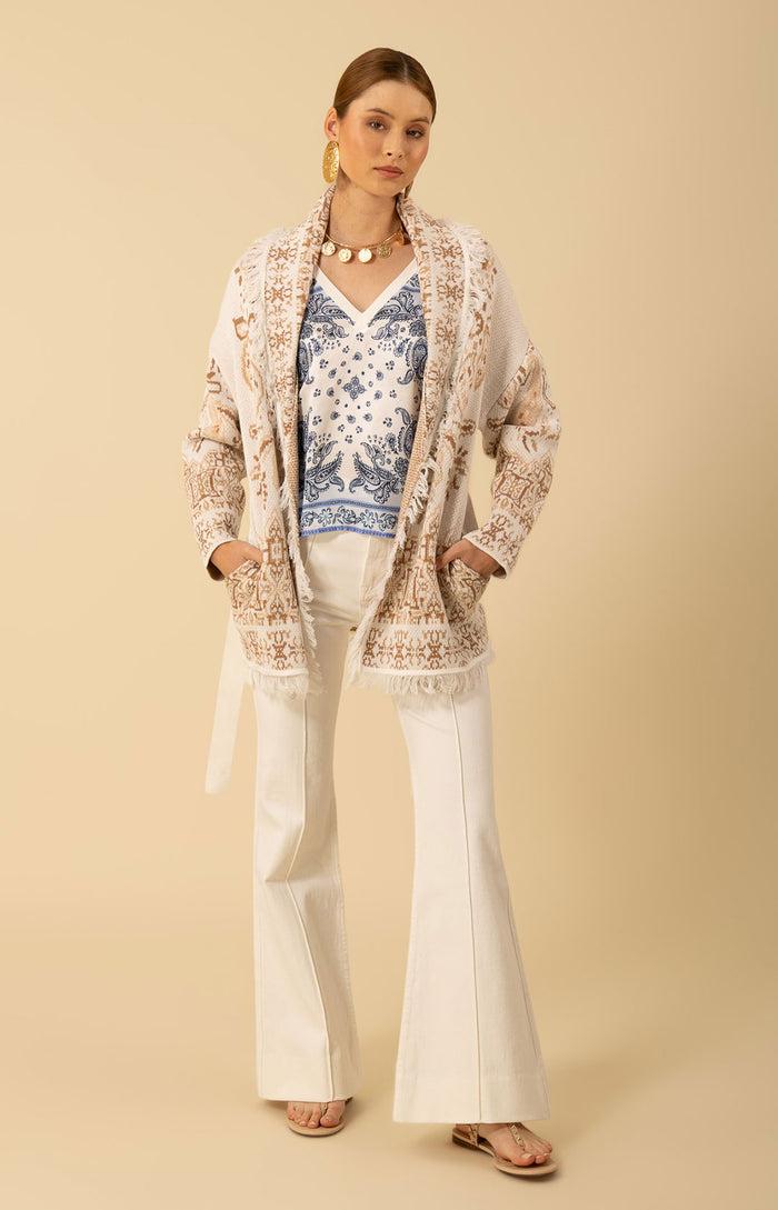 hale bob Capri Jacquard Sweater