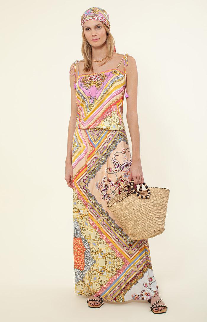 hale bob Carly Blouson Maxi Dress