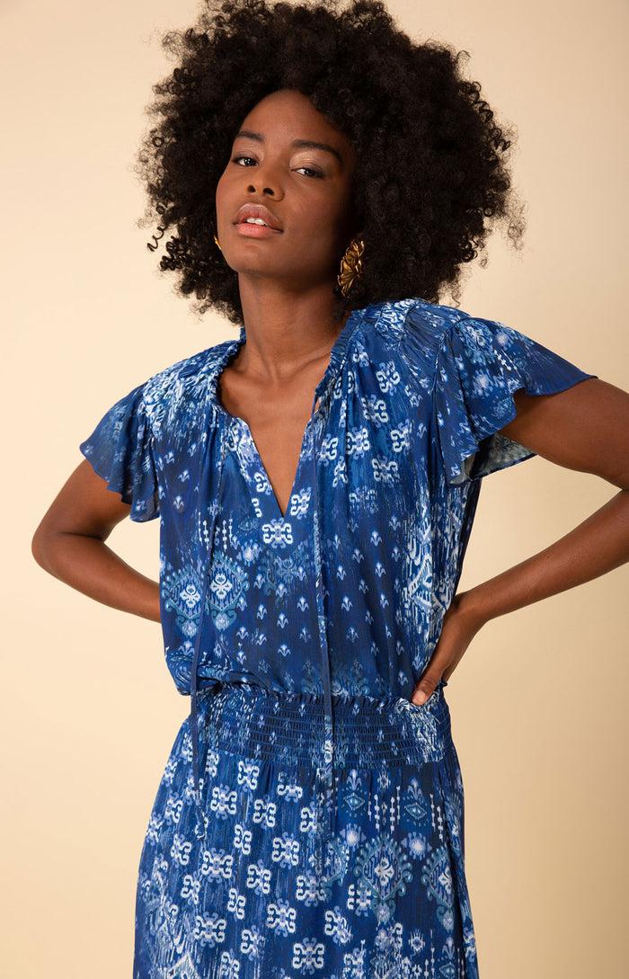 Hale Bob Catalina Tiered Maxi Skirt