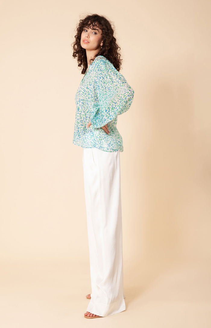 Hale Bob Catey Chiffon Top
