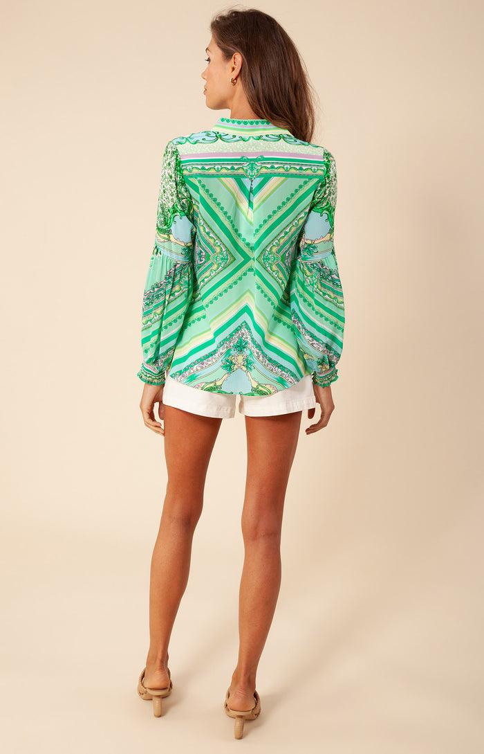 Hale Bob Celine Silk Top
