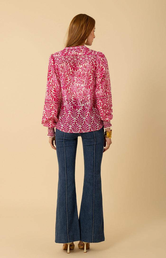 Hale Bob Cheyenne Voile Top