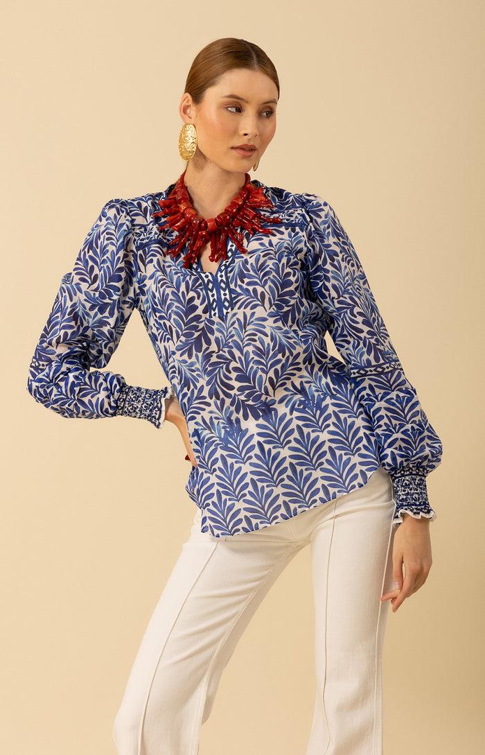 Hale Bob Cheyenne Voile Top