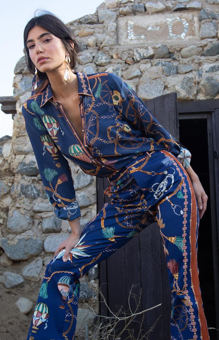 hale bob Cleo Silk Top