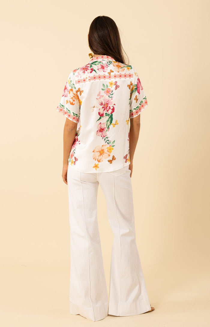 Hale Bob Coraline Charmeuse Top