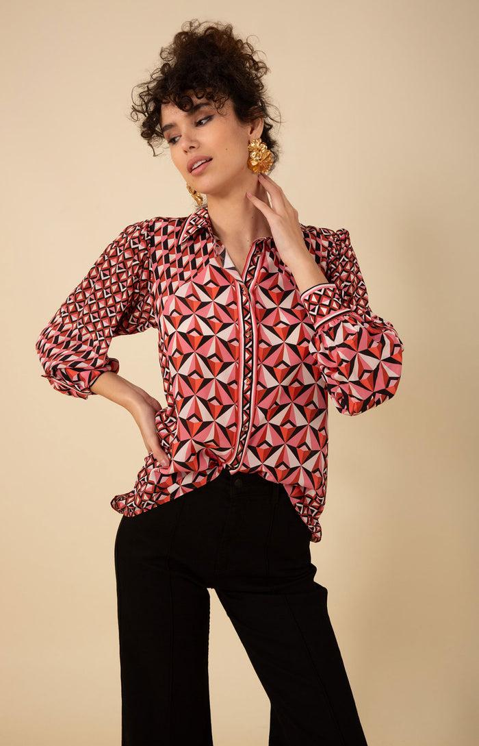 hale bob Daleyza Silk Top