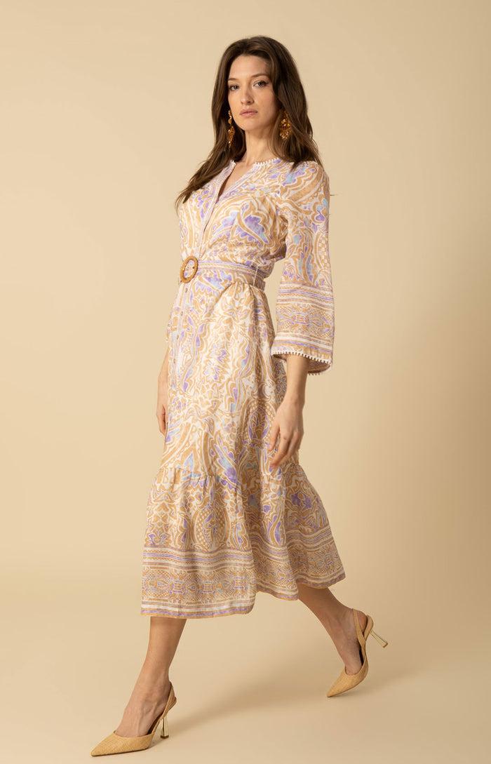 Hale Bob Davina Linen Dress