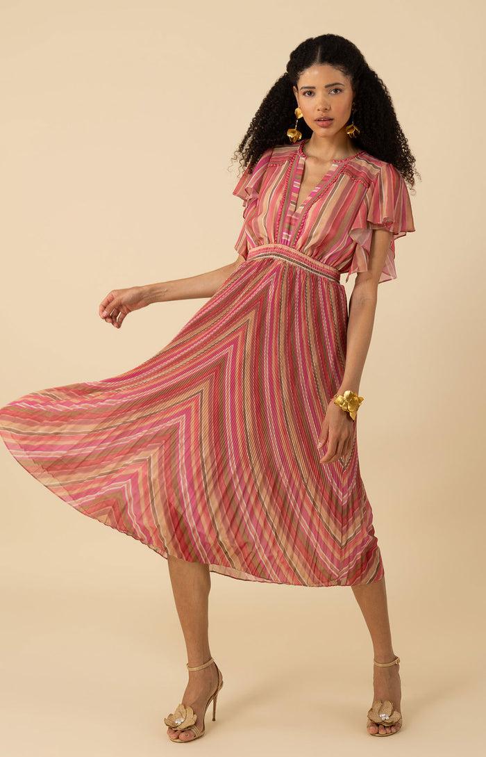 hale bob Della Charmeuse Dress