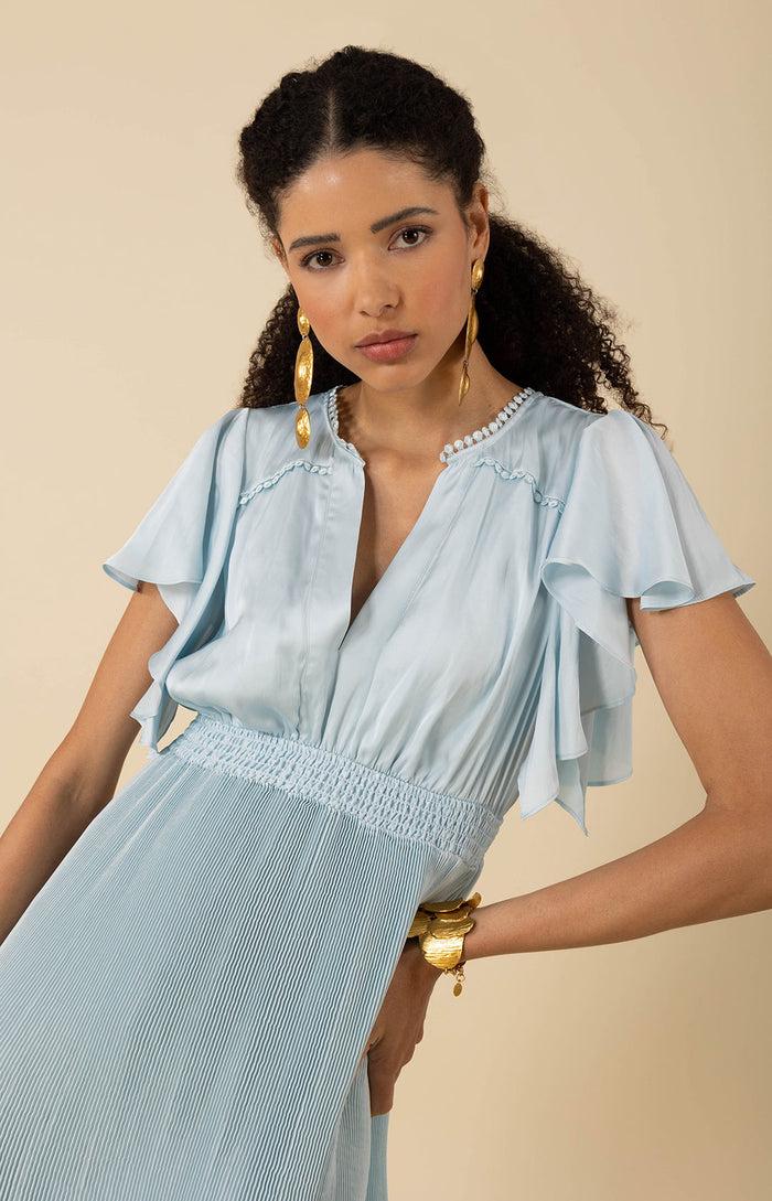 Hale Bob Della Solid Dress