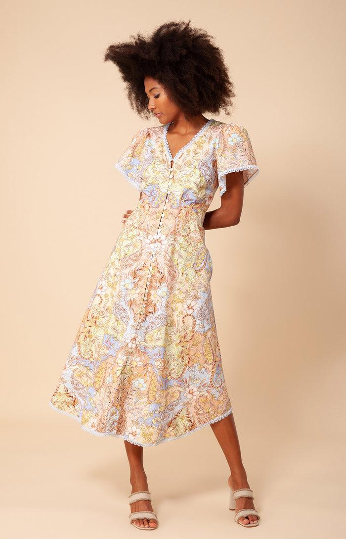 hale bob Desirae Washed Poplin Dress