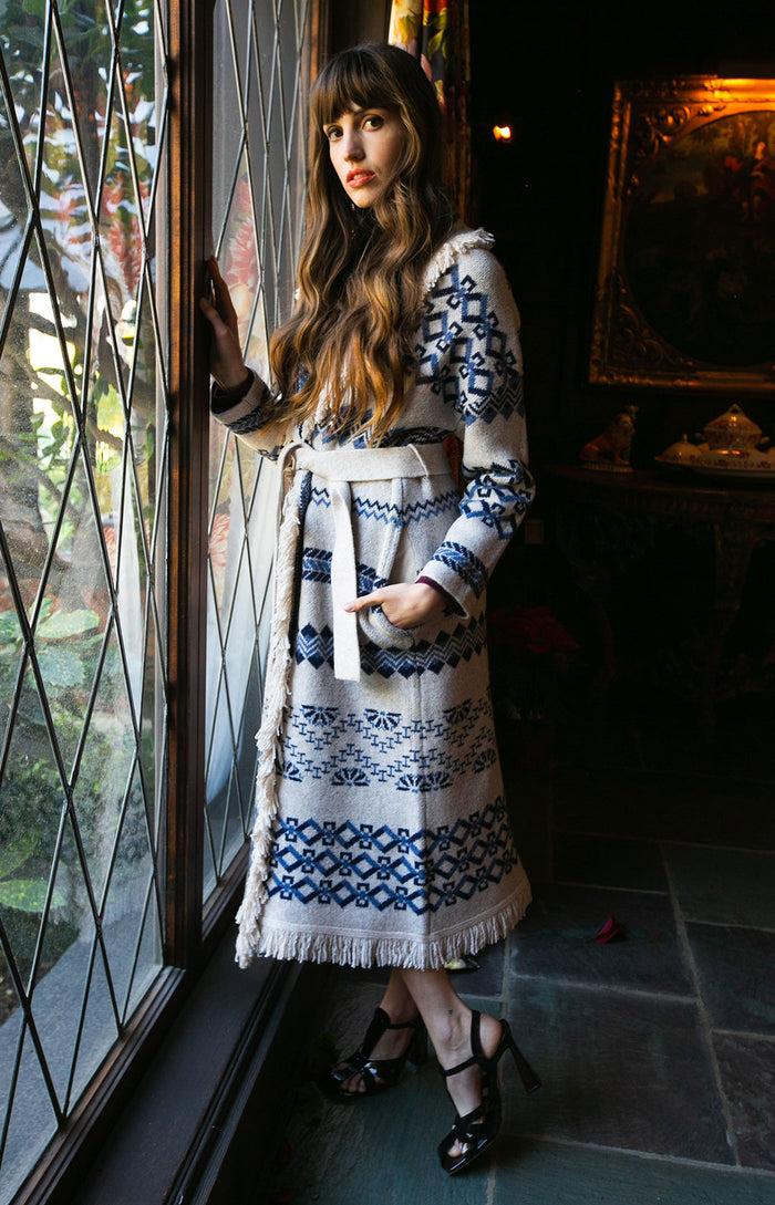 hale bob Diane Midi Jacquard Sweater