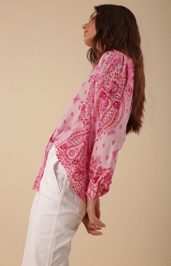 Hale Bob Eden Silk Top