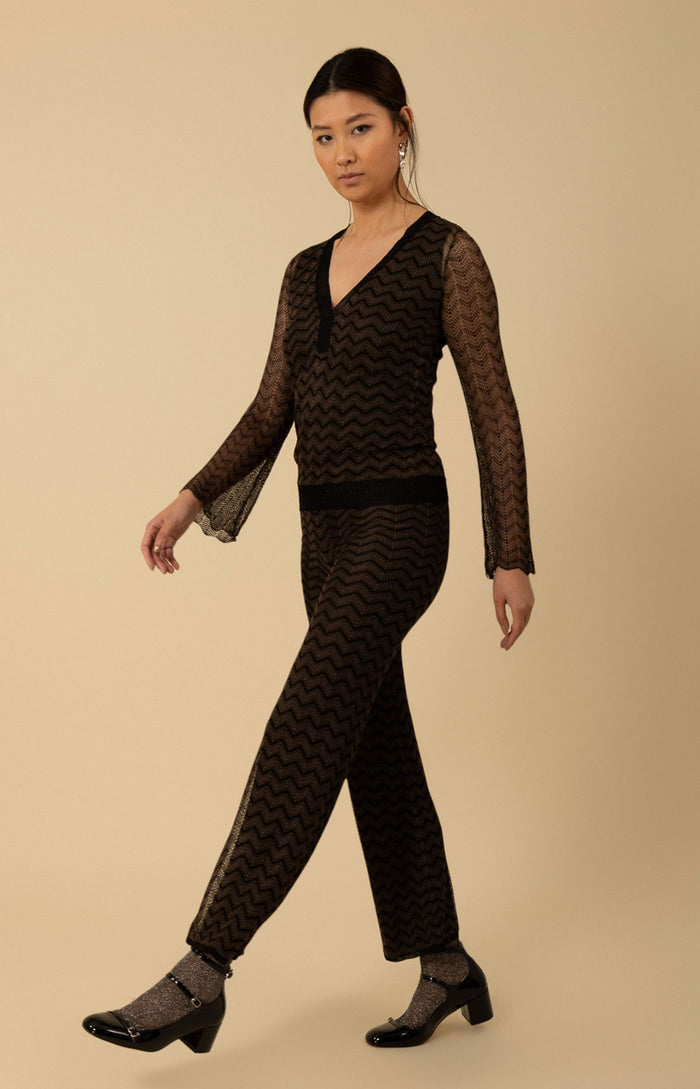 Hale Bob Edith Lurex Pant