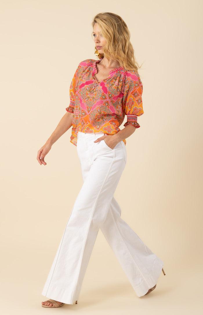 Hale Bob Eileen Voile Top