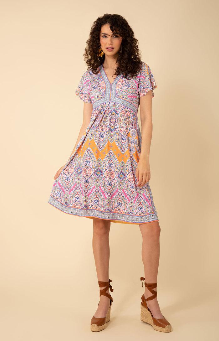 Hale Bob Elise Jersey Midi Dress