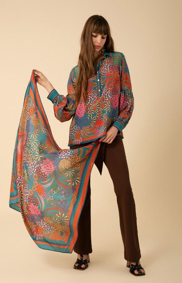 hale bob Elise Silk Scarf