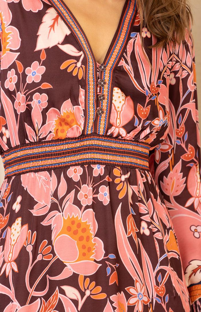 Hale Bob Ella Charmeuse Dress