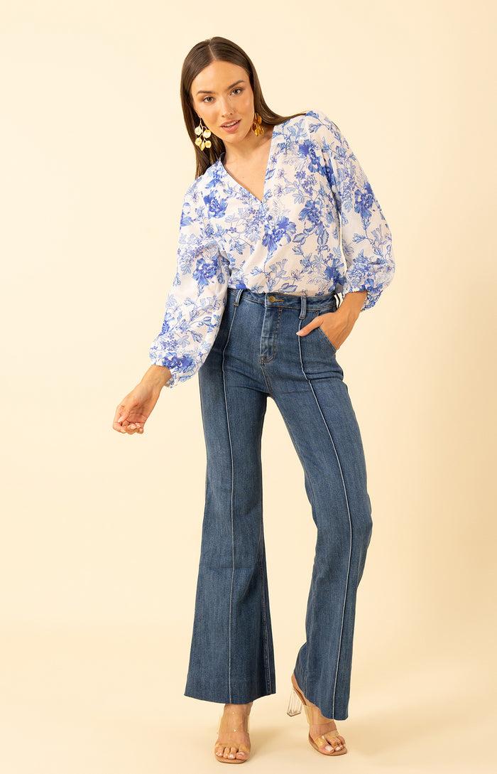 Hale Bob Elliot Voile Top