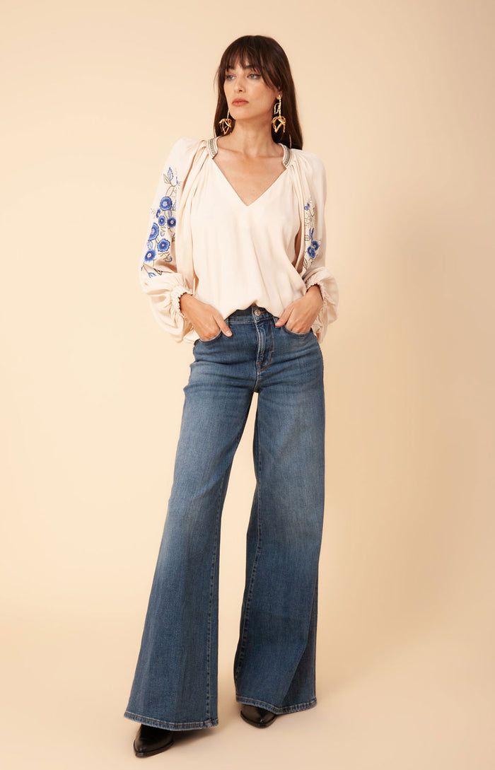 Hale Bob Elsa Embroidered Tunic