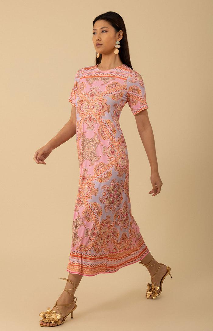 Hale Bob Emberly Maxi Jersey Dress