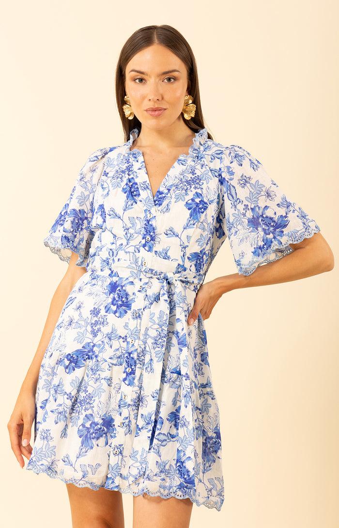 Hale Bob Emmalyn Linen Dress