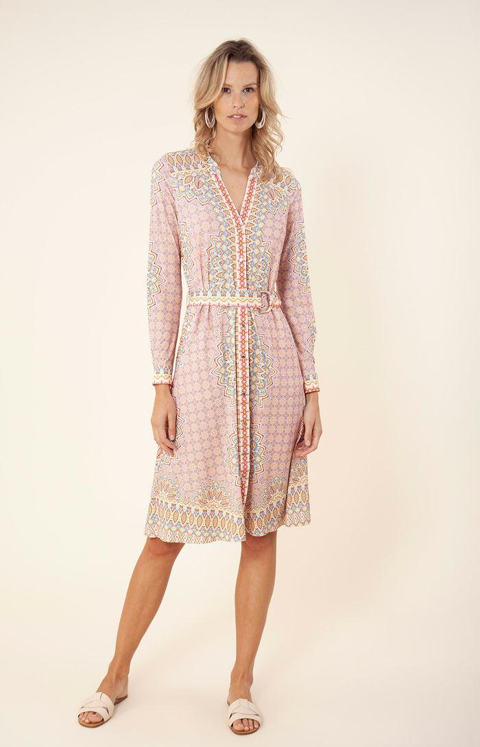 hale bob Emory Belted Jersey Dress