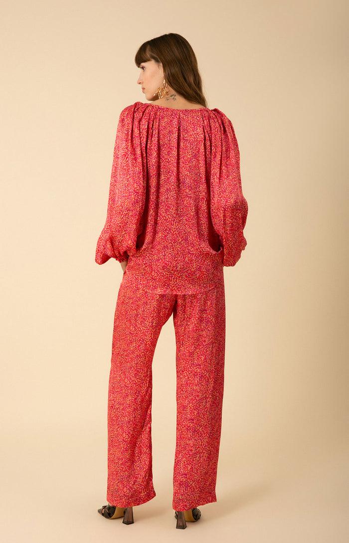 Hale Bob Emy Charmeuse Top